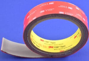 3M VHB slit to width roll, custom manufactured by American Flexible Products.
